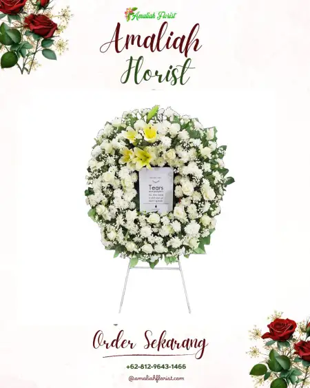 Krans Bunga Duka Jati Mekar